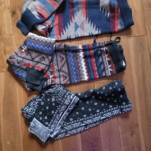 American Eagle Outfitters Patterned Leggings - Multicolor
